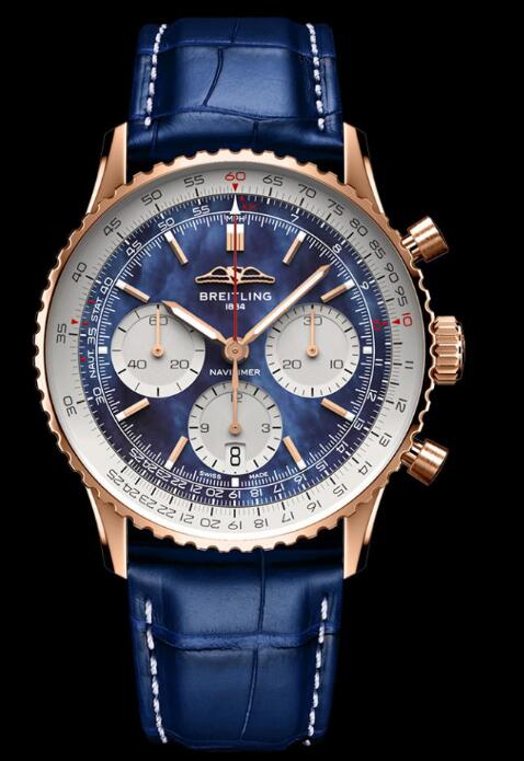 Review 2023 Breitling Navitimer B01 Chronograph 41 Replica Watch RB01392A1C1P1